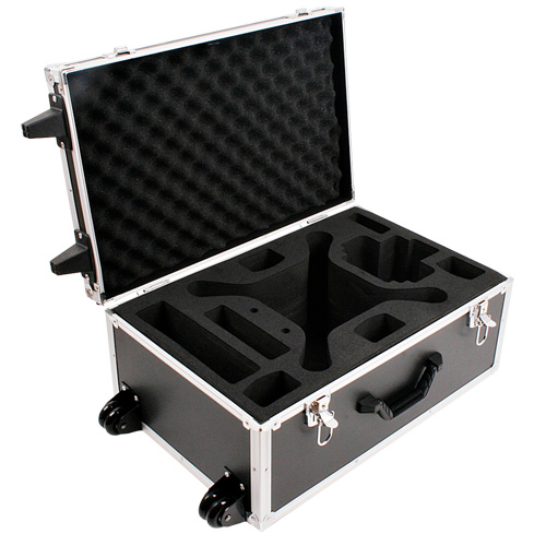 Phantom4 Black color drone case/Aluminum Carrier /Aluminum case /Drone carrier/EVA